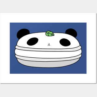 Leaf Panda Macaroon Posters and Art